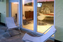 Ferienhaus Terrasse
